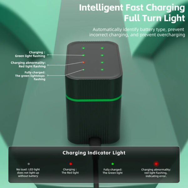 1.5V Smart Lithium Battery Charger Set - Image 4