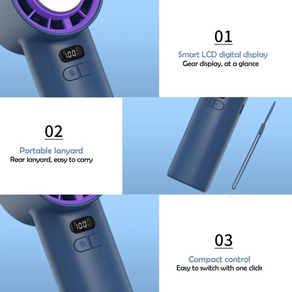 Mini Handheld Cooling Fan - Image 6
