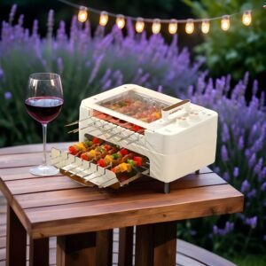Electric Roating BBQ Grill